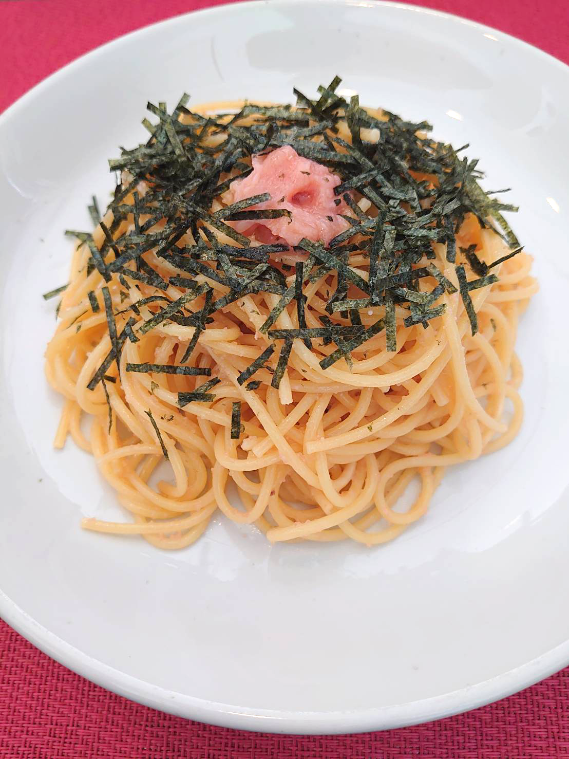 pasta_tarako リブラのたらこスパゲティ|北見市民会館内のレストラン「コーヒー&お食事リブラぴあ〜の」