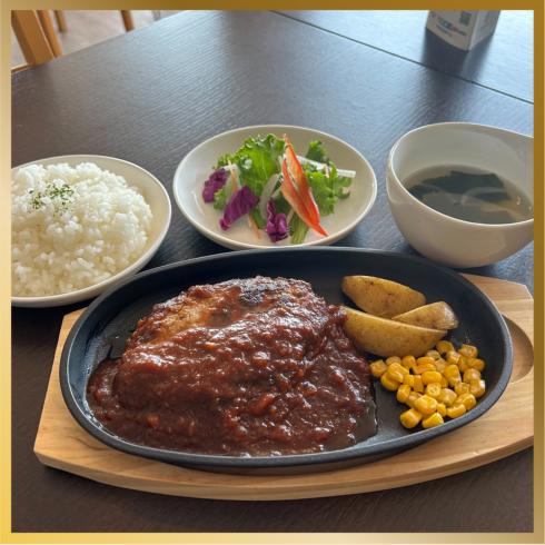 【写真】【リブラ】リブラ特製♪ハンバーグ